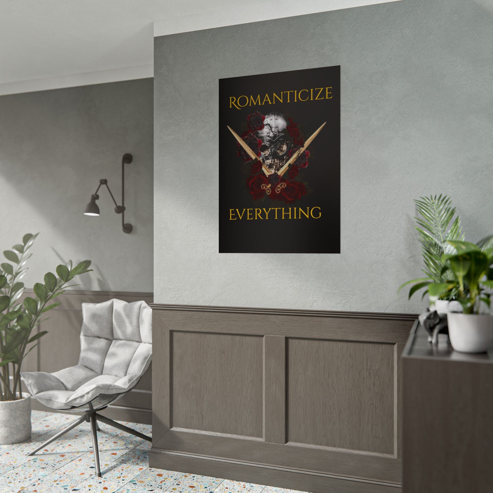 The Barbarian's Fate Early Medieval Fantasy Saxon themed Rolled Posters