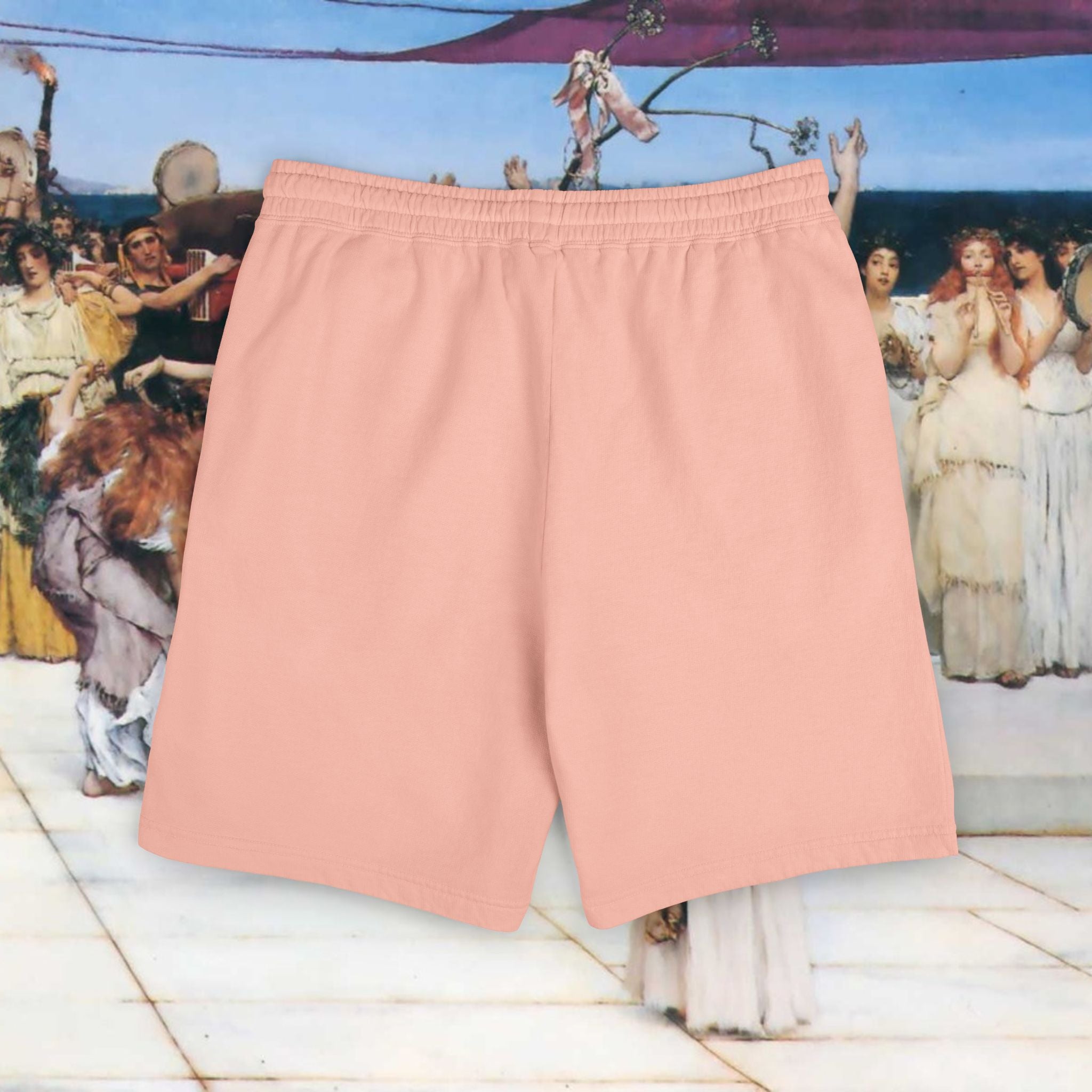 Mediterranean Coast Cotton Shorts