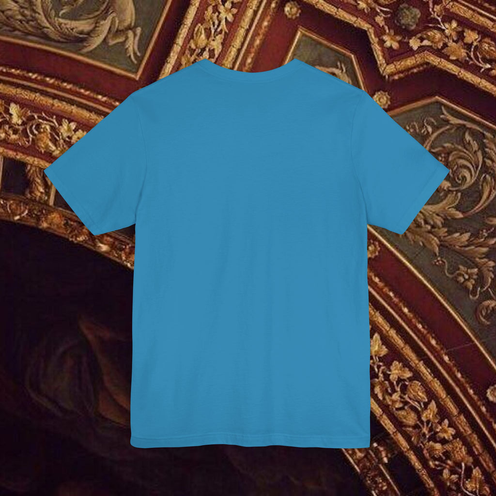Guardian of the Temple Classically- Inspired Cotton Graphic T Shirt