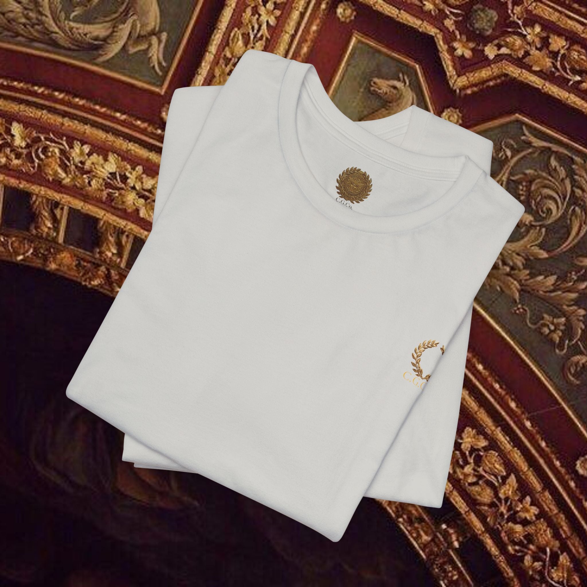 Beauty Through Strength Classically-Inspired Cotton Graphic Shirt Back Version