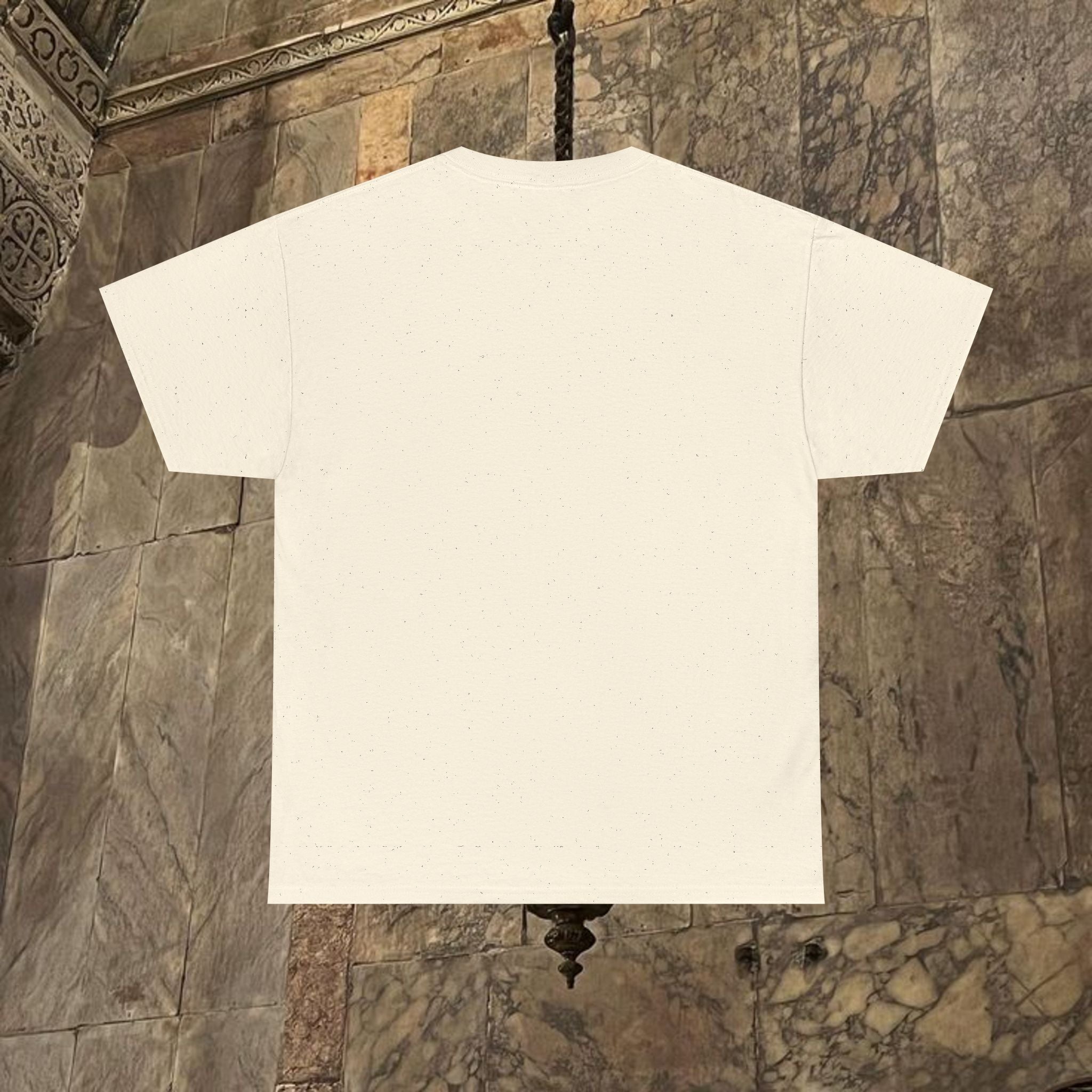 Byzantine Manuscript Art T-Shirt - Sacred Divine Icon
