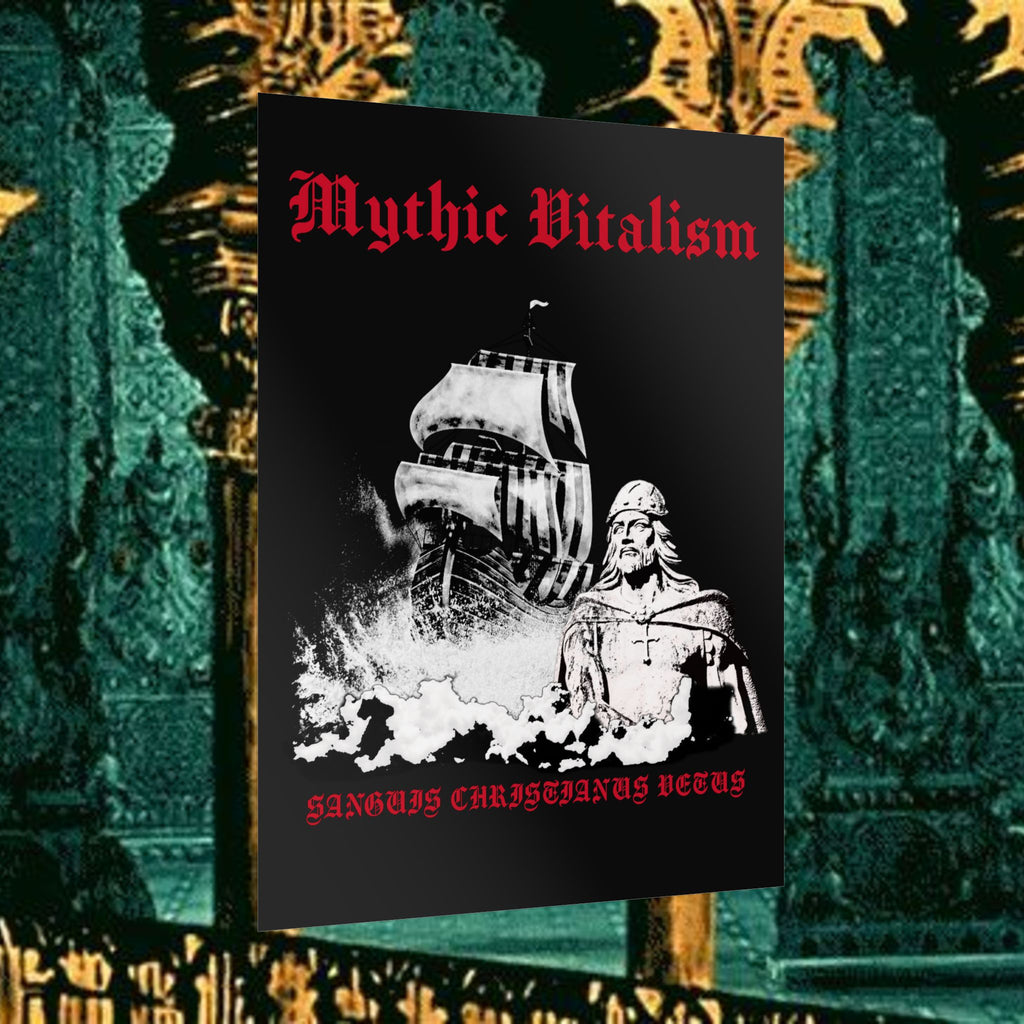 Mythical Vitalism, Sanguis Christianus Vetus Adventure and Exploration Inspired Rolled Posters