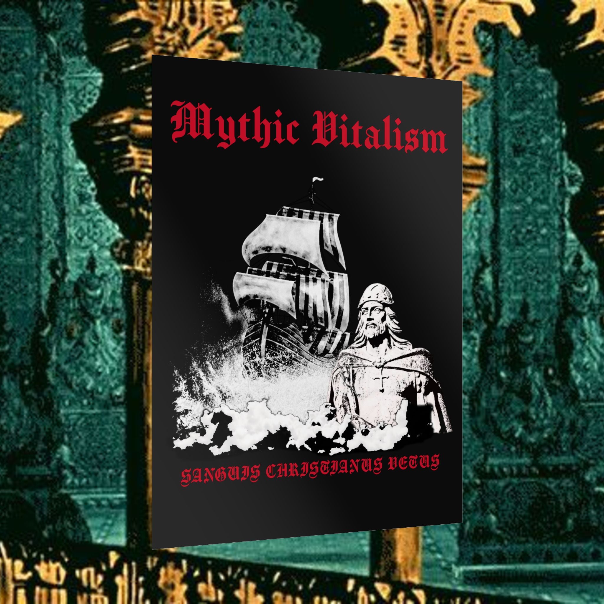 Mythical Vitalism, Sanguis Christianus Vetus Adventure and Exploration Inspired Rolled Posters