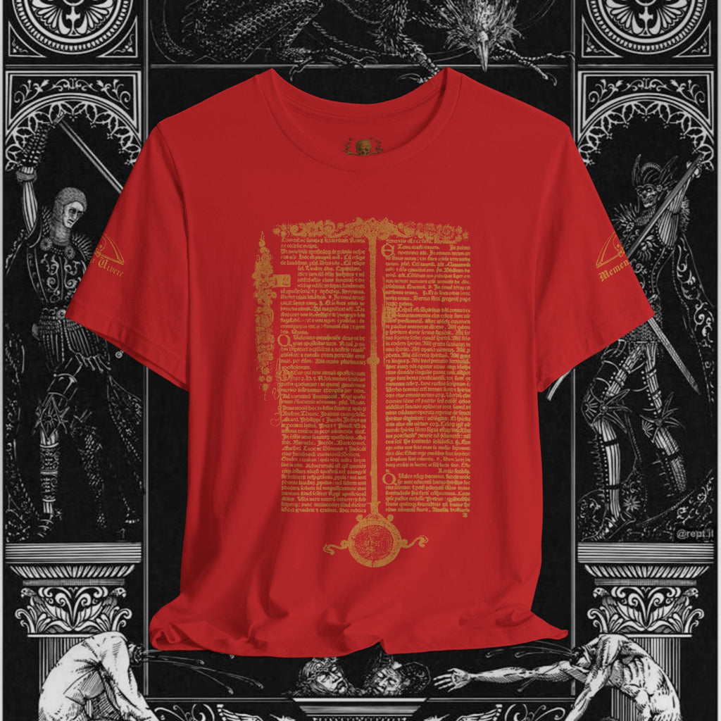 The Circle of Life Medieval Fantasy Inspired Graphic Shirt