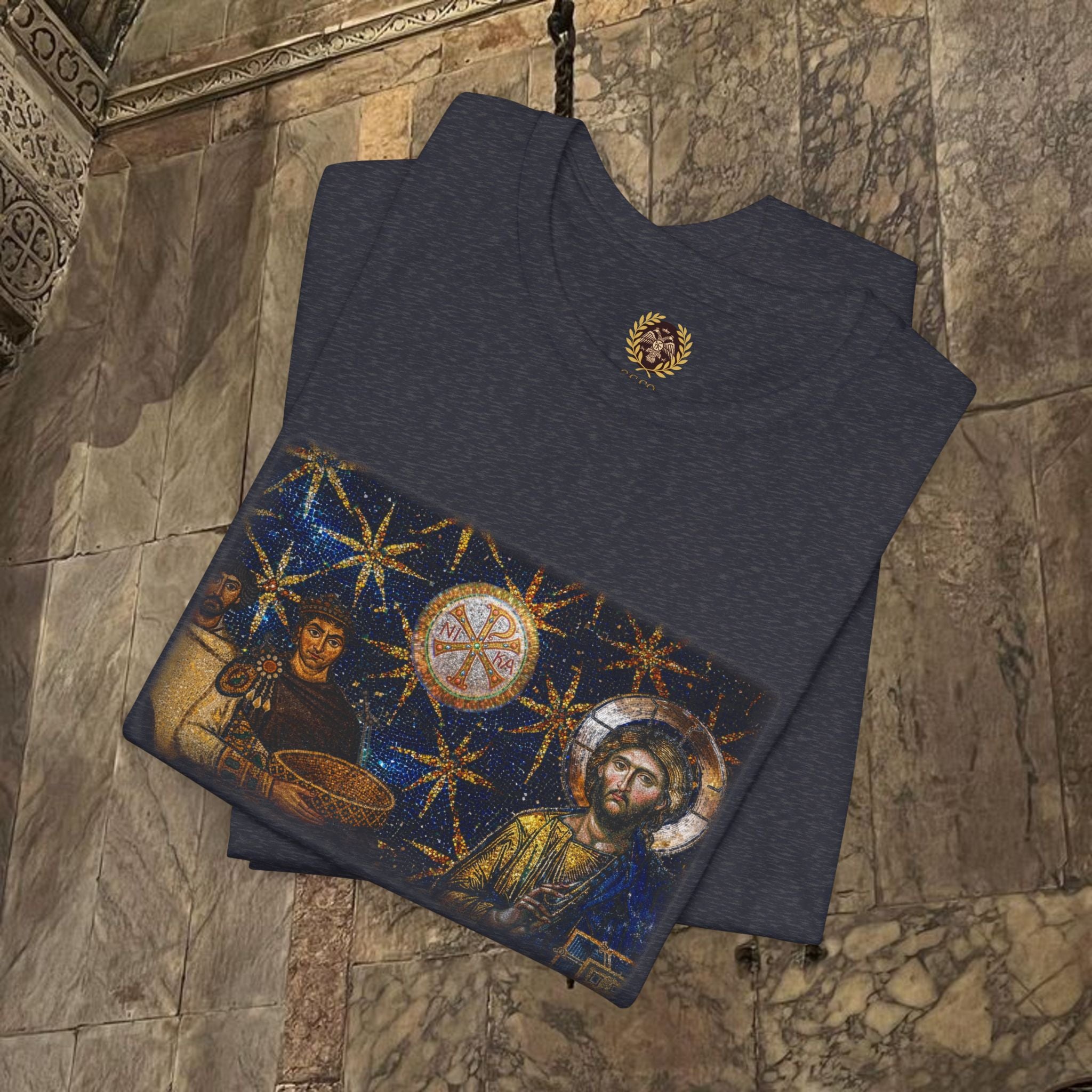 Justinian's Glory Byzantine Late Roman Inspired Graphic Shirt