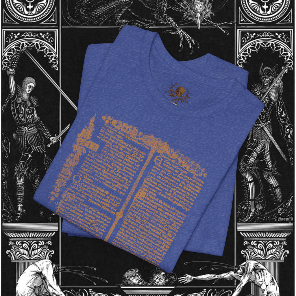 The Circle of Life Medieval Fantasy Inspired Graphic Shirt