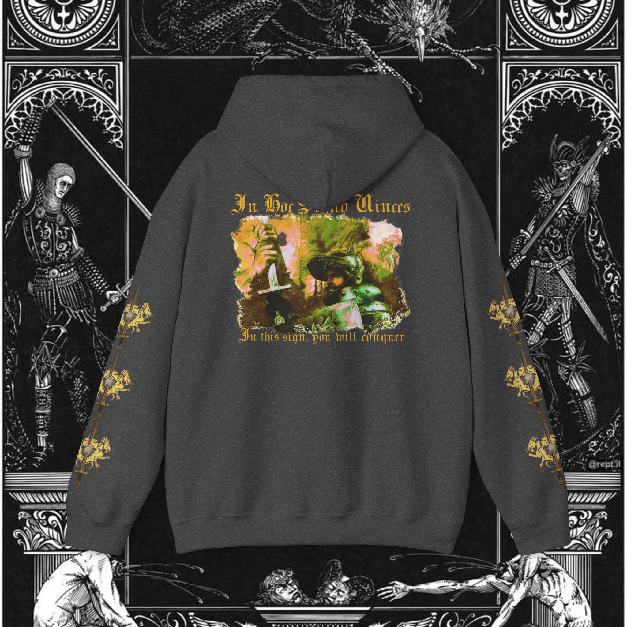 The King's Destiny Medieval Fantasy Graphic Hoodie