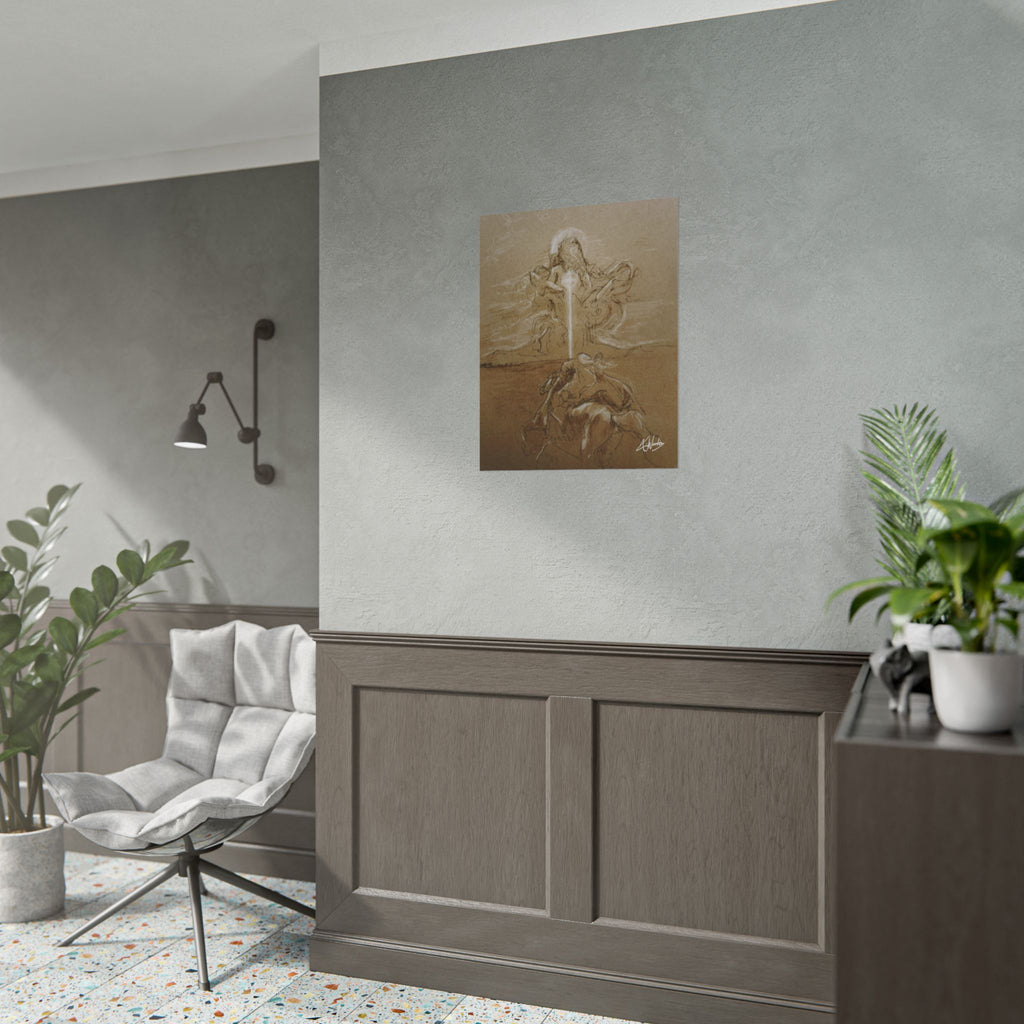 The King's Destiny Medieval Fantasy Fine Art Print