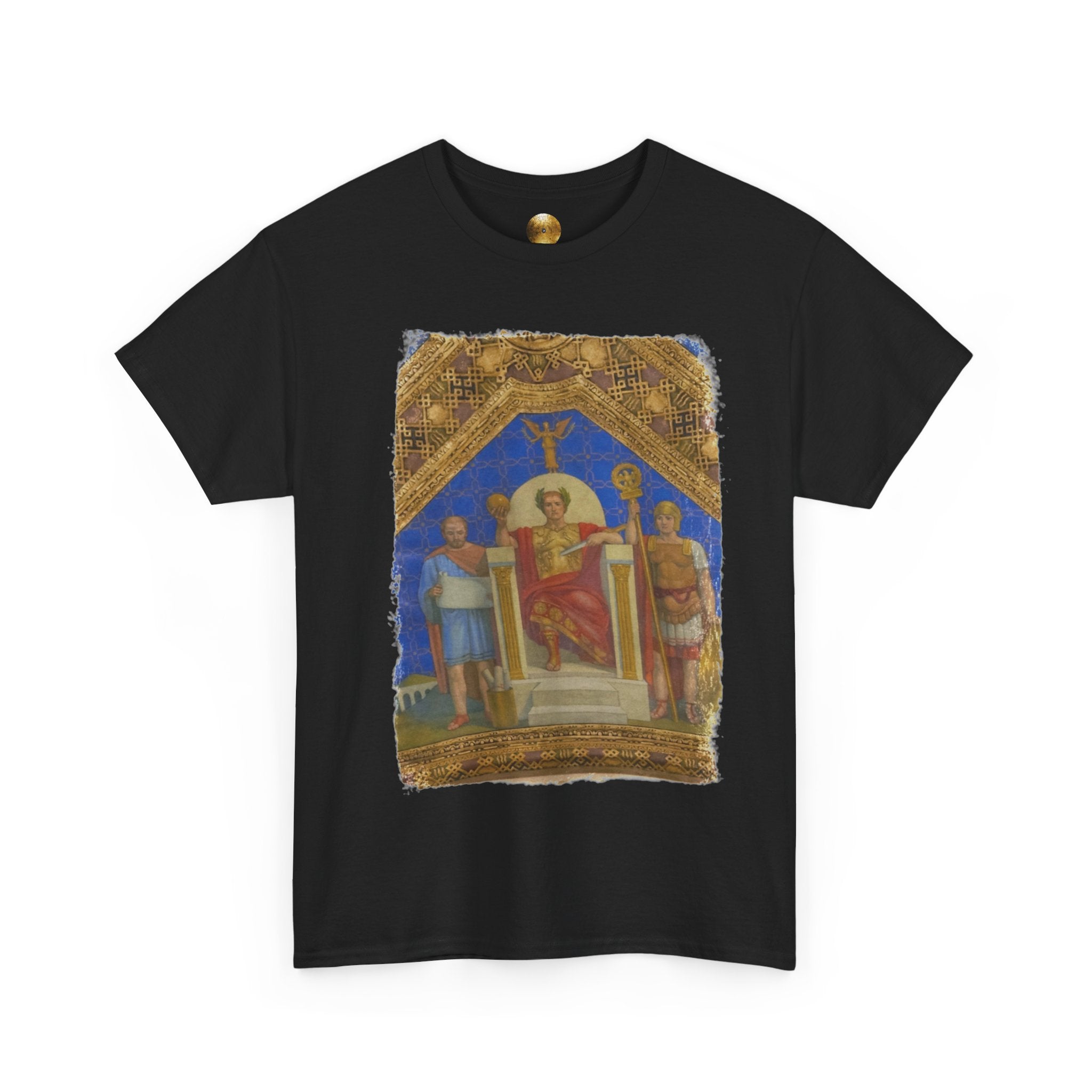 Imperial Throne Art Graphic T-Shirt- Eternal Ruler Design | Constantine Graphics