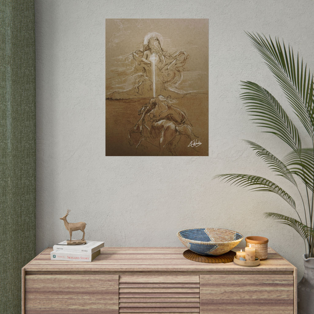 The King's Destiny Medieval Fantasy Fine Art Print