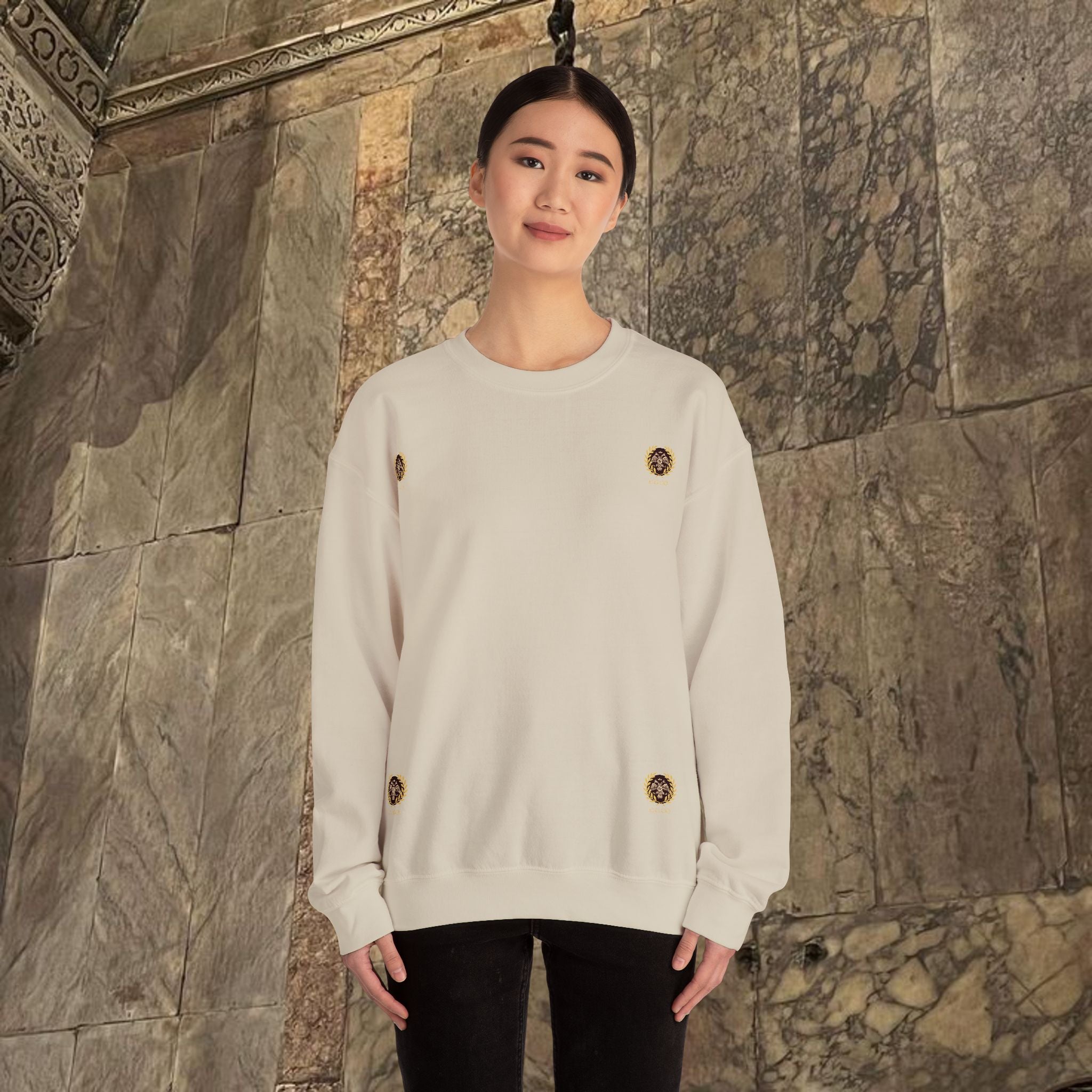 The Last Great Emperor Byzantine Inspired Crewneck Sweatshirt Back Version