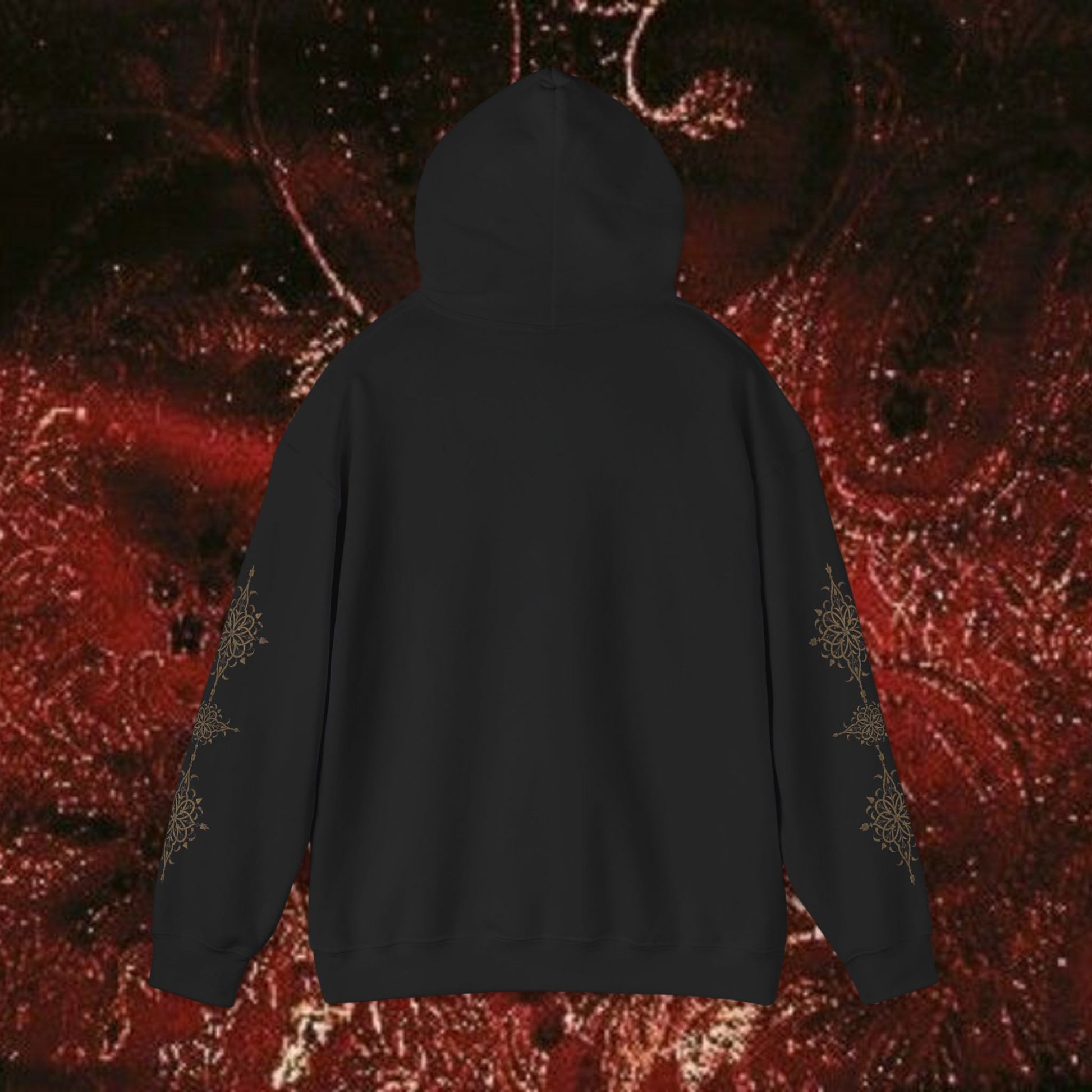 Warrior's Mythos Hooded Sweatshirt, Cozy Classically-Inspired Hoodie