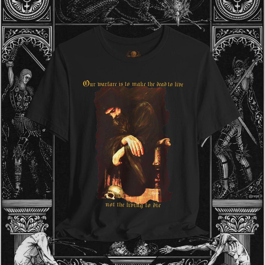 Man's Memento Medieval Fantasy Graphic T Shirt