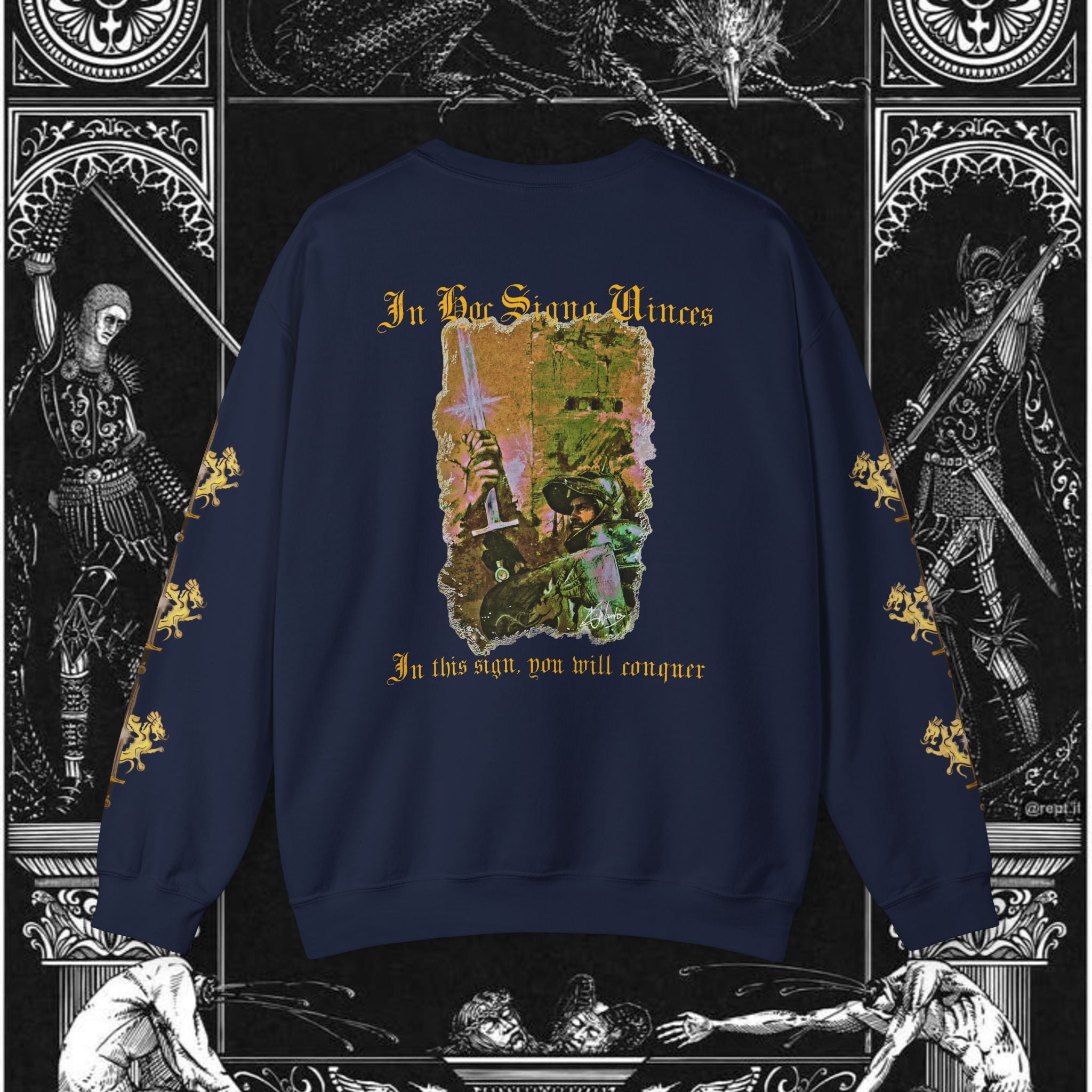 The King's Destiny Medieval Fantasy Graphic Sweatshirt