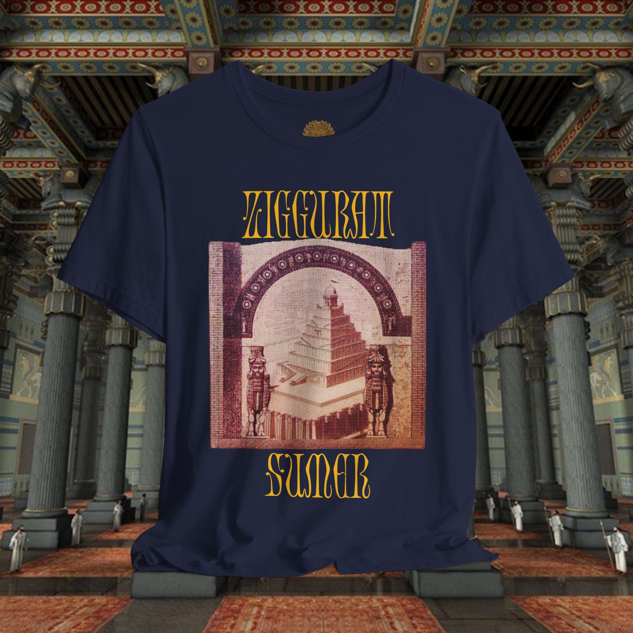 Ziggurat Sumer Mesopotamian Graphic T-Shirt