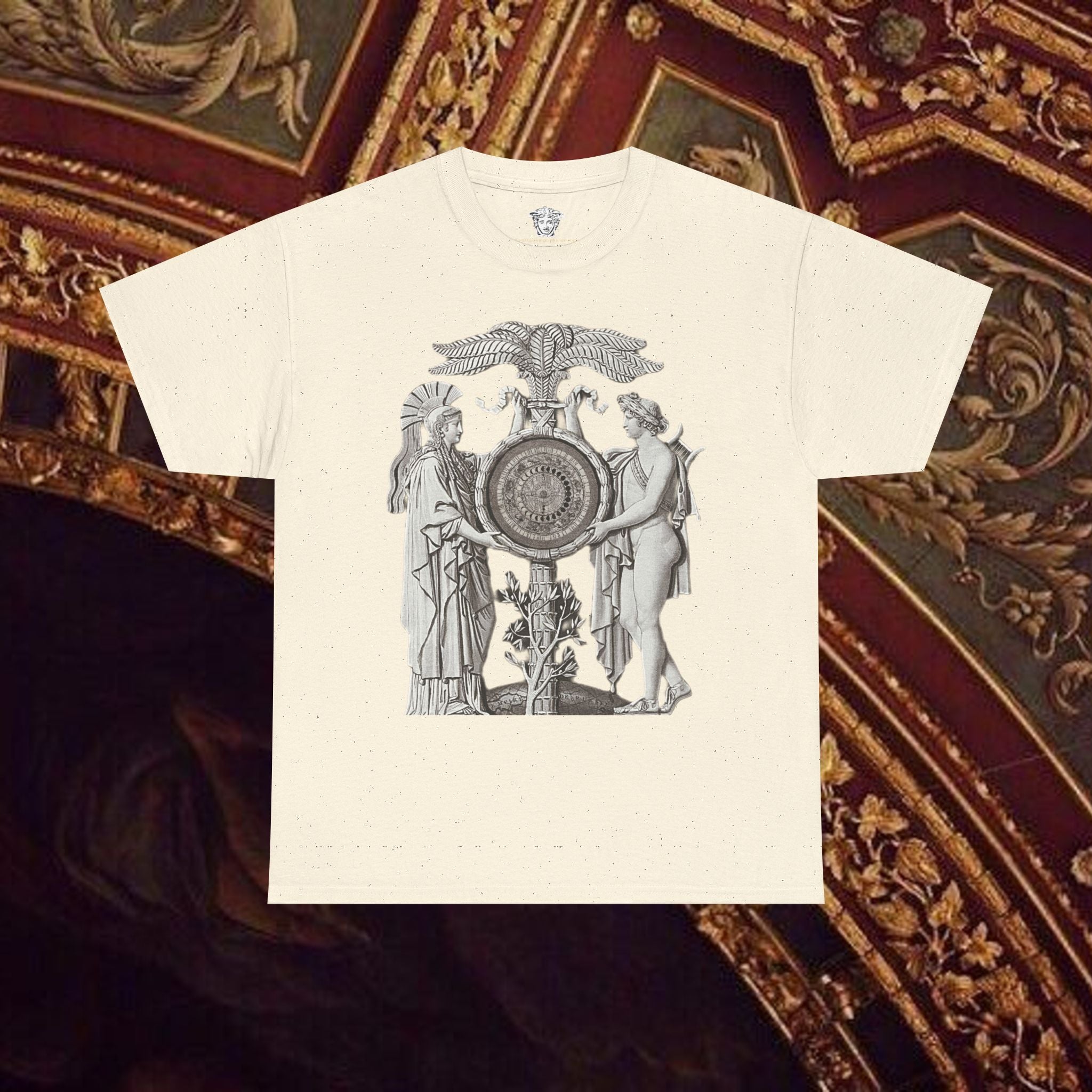 Astrological Vision T-Shirt - Esoteric Mystical Graphic Tee Front Version