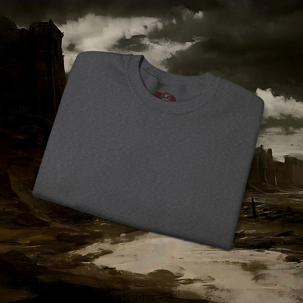 The Barbarian's Mirror Fantasy Medieval Inspired Unisex Sweatshirt Back Version