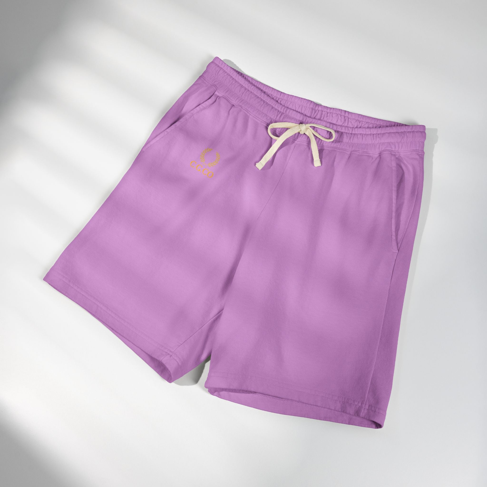 Mediterranean Coast Cotton Shorts