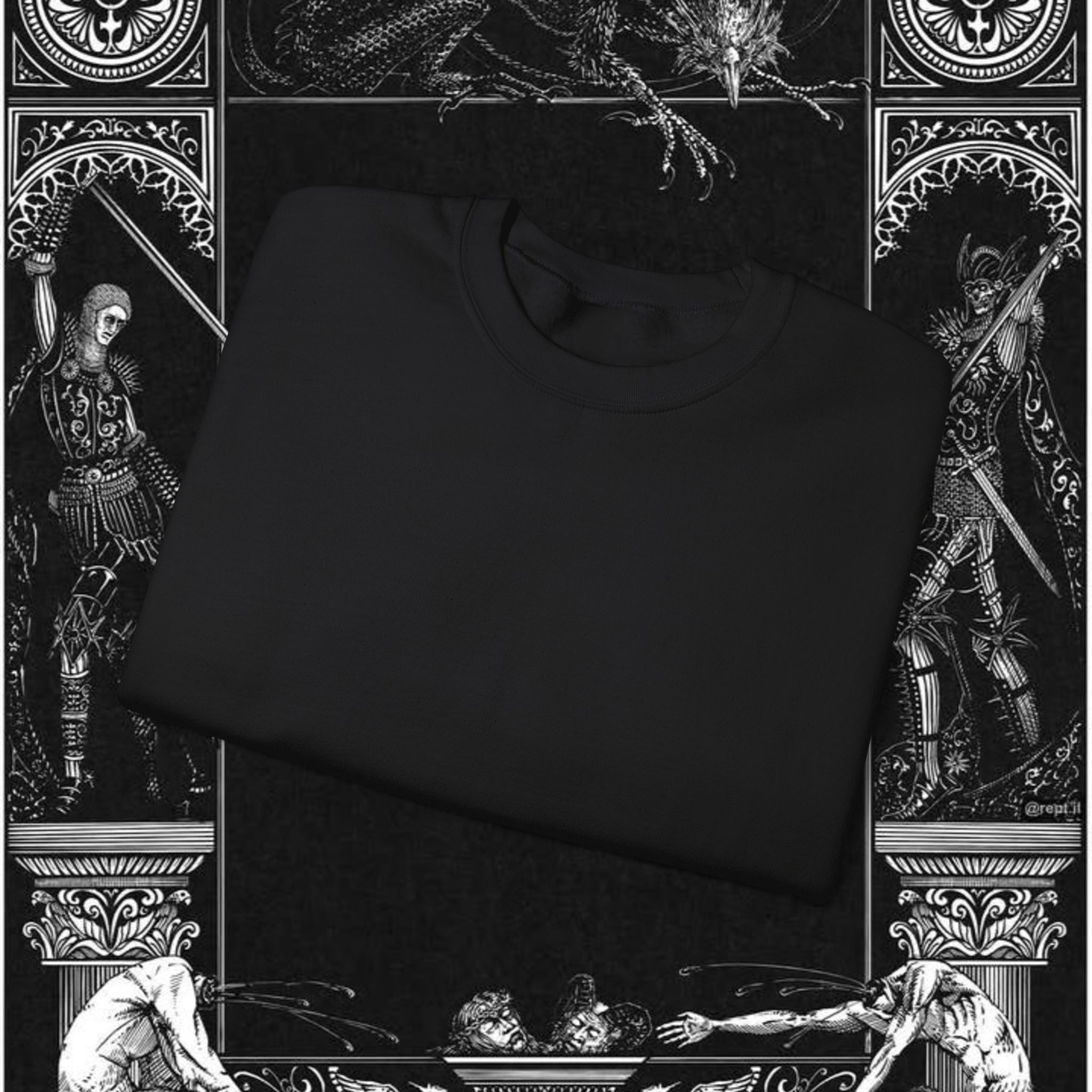 The Last Temptation Medieval Fantasy Graphic Sweatshirt