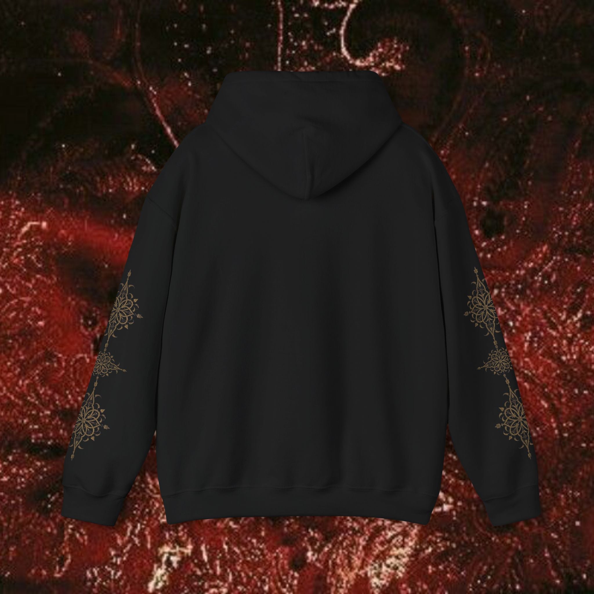 Warrior's Mythos Hooded Sweatshirt, Cozy Classically-Inspired Hoodie