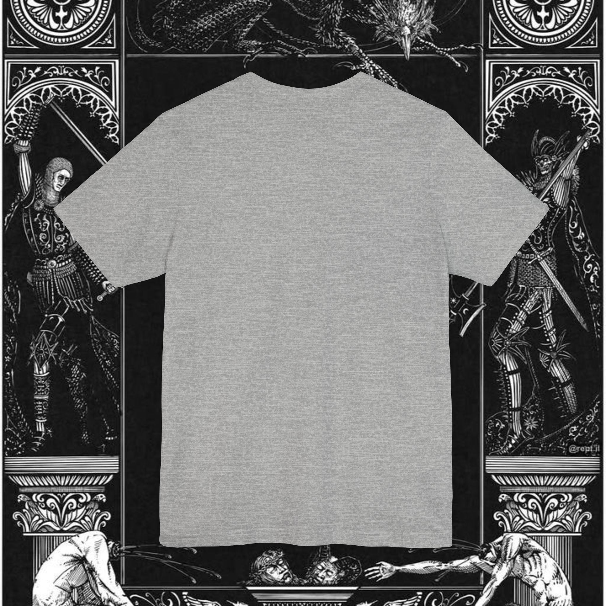 Man's Memento Medieval Fantasy Graphic T Shirt