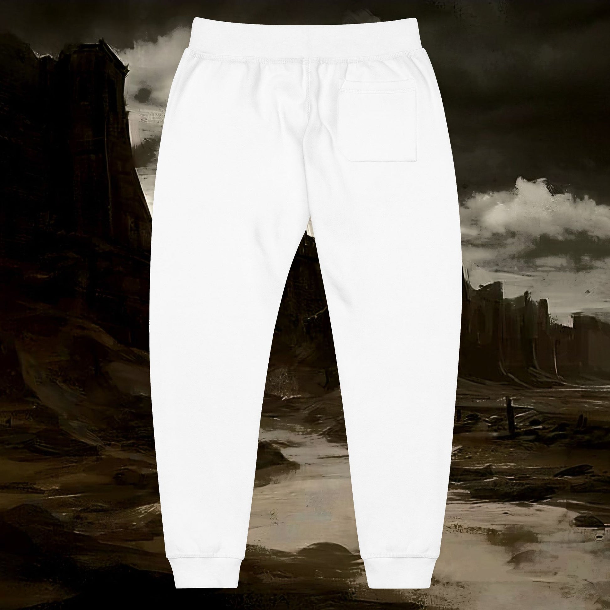 Unisex Fleece Sweatpants ( Esoteric Embroidery)