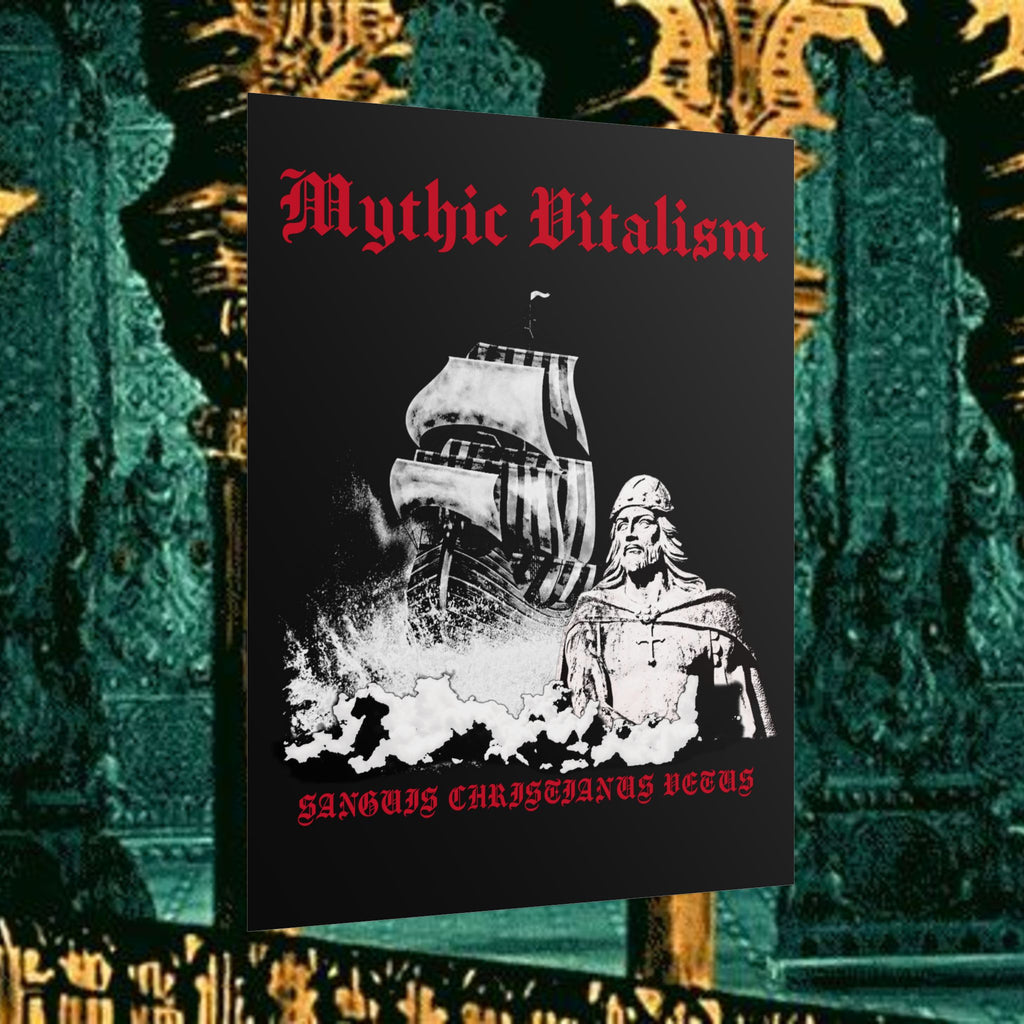 Mythical Vitalism, Sanguis Christianus Vetus Adventure and Exploration Inspired Rolled Posters