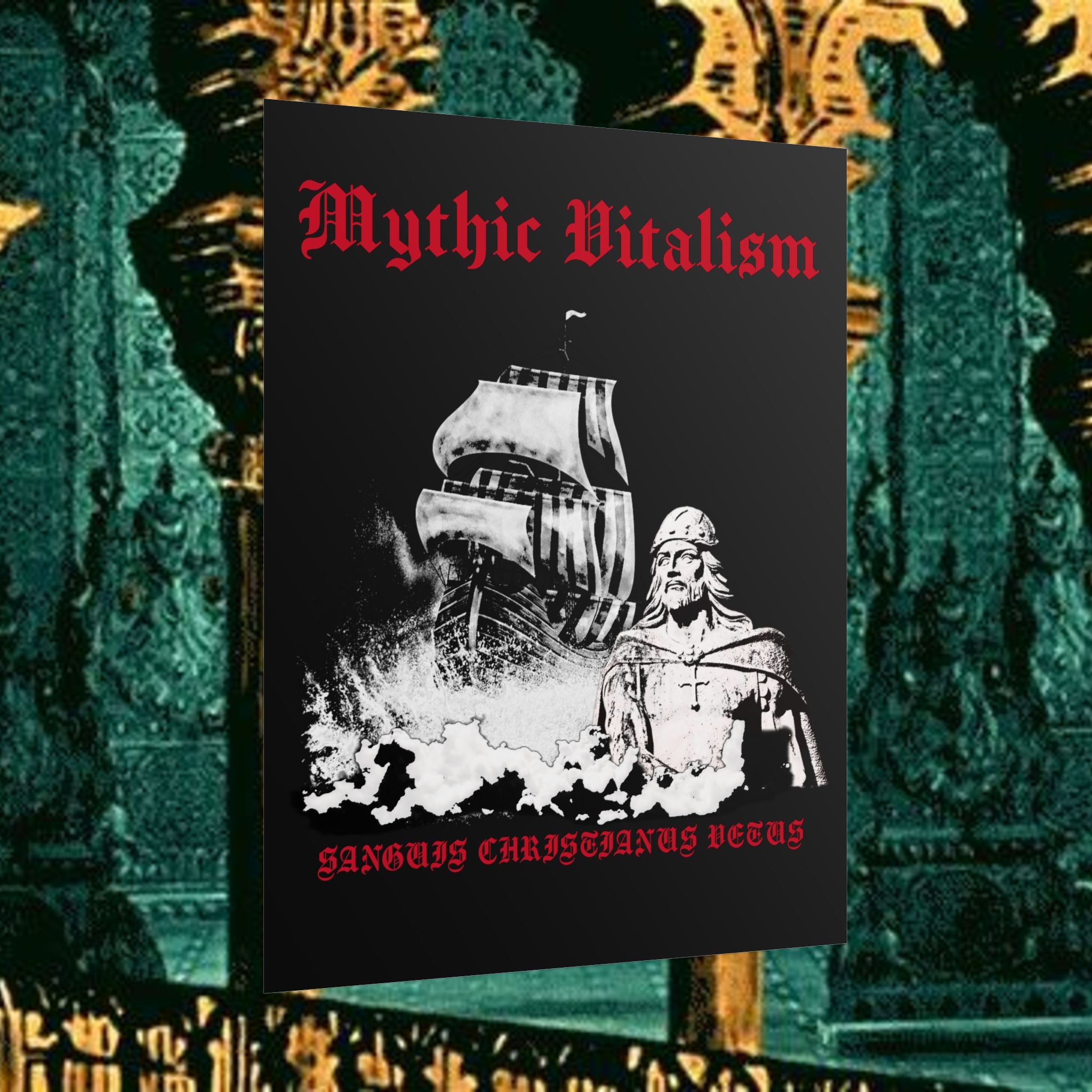 Mythical Vitalism, Sanguis Christianus Vetus Adventure and Exploration Inspired Rolled Posters