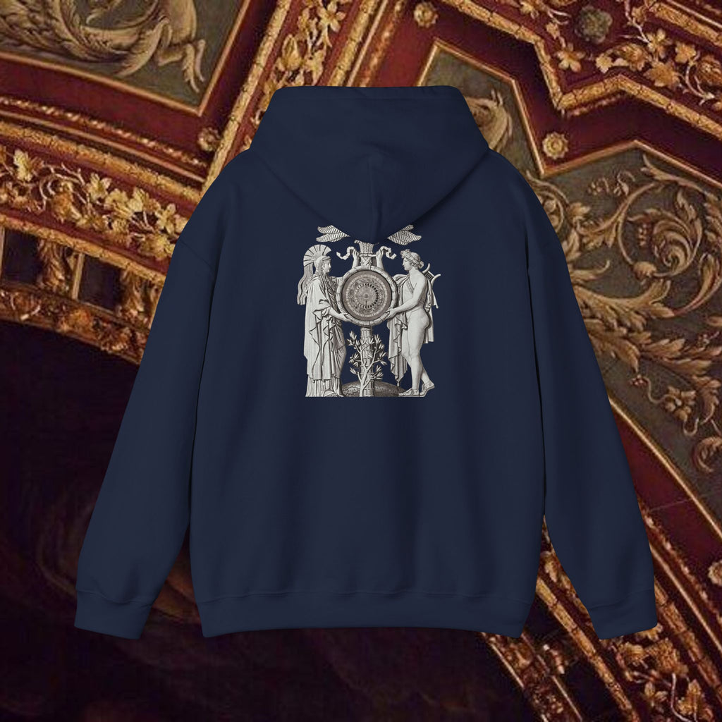 Astrological Vision Hoodie - Esoteric Mystical Graphic Hoodie - Back Version